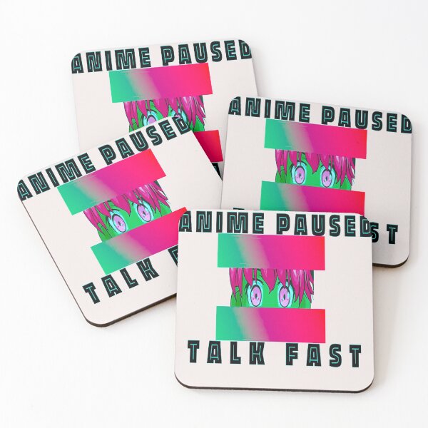 Item preview, Anime Paused Talk Fast designed and sold by MGHdesign.