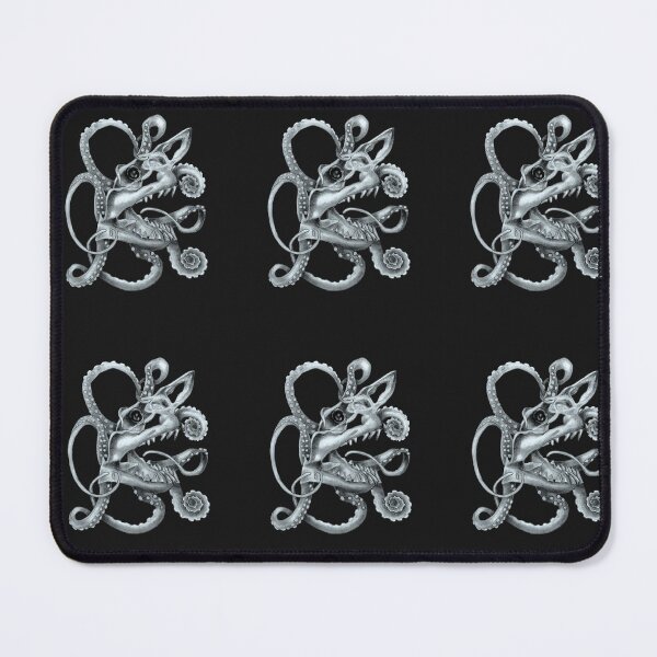 Item preview, Shark skull and octopus designed and sold by KnowingWonder.