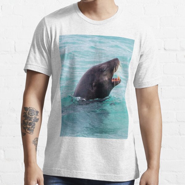 Sea Lion Near The Strait Of Magellan Kids T-Shirt by French School