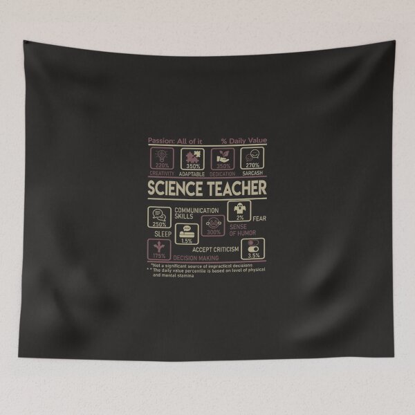 Item preview, Science Teacher Multitasking Daily Value Gift Item Tee designed and sold by carriljsduec.