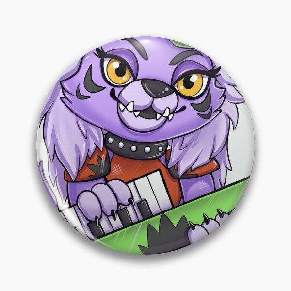 Item preview, Roxy Roxanne Wolf - FNAF Security Breach Chibi  designed and sold by MonsterMaker.