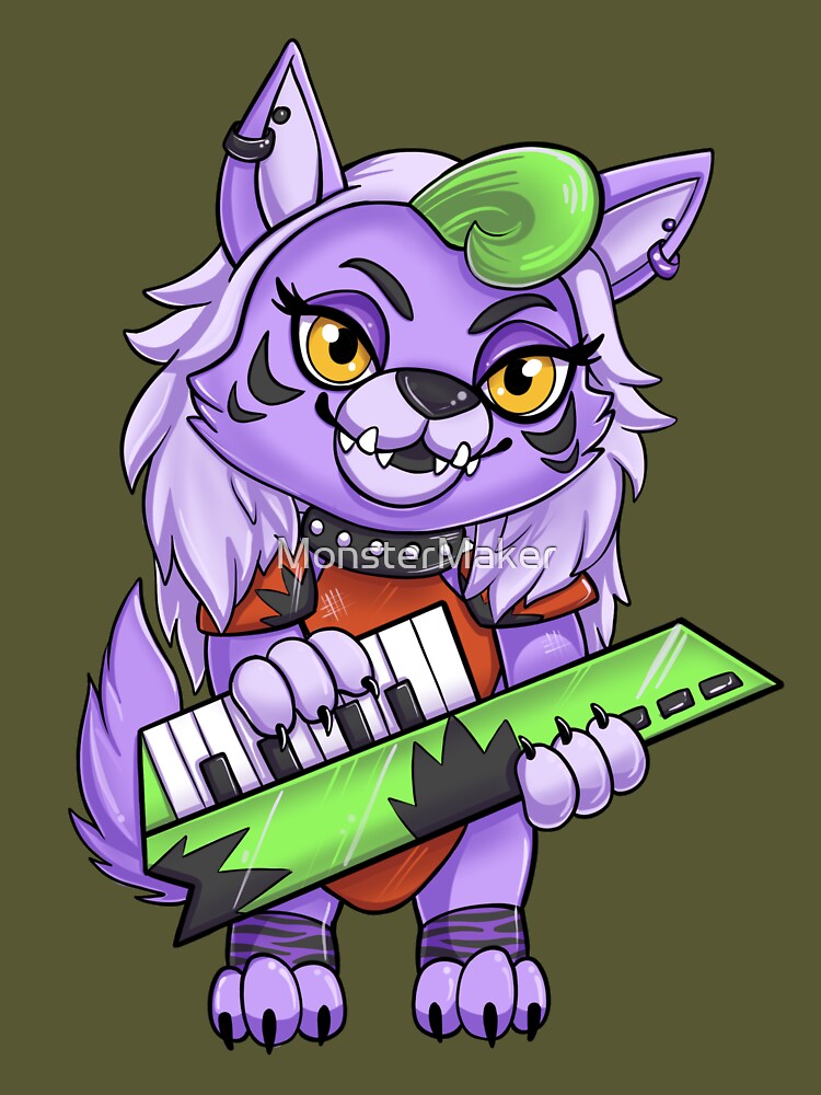 FNAF Security Breach Chibi Character Stickers Monstermaker -  Norway