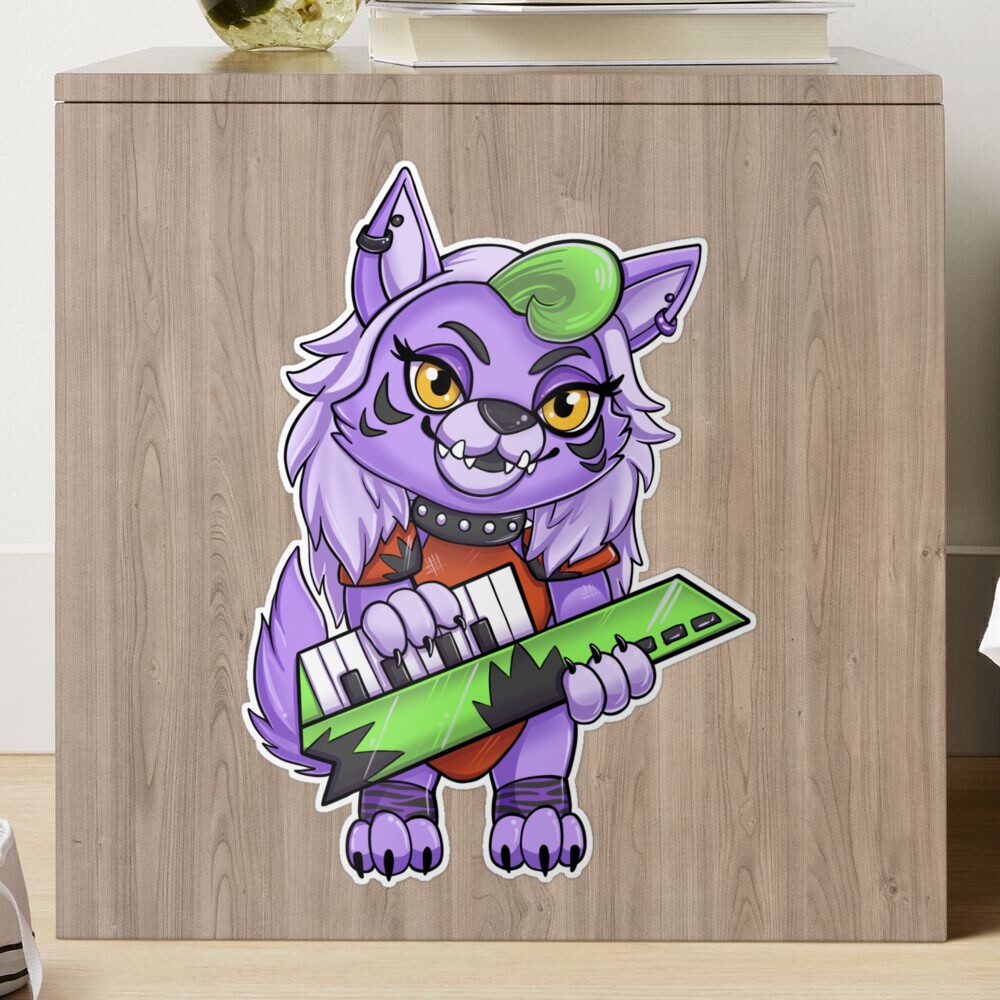 FNAF Security Breach Chibi Character Stickers Monstermaker -  Norway