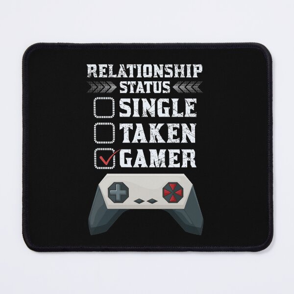 Item preview, Relationship Status Gamer designed and sold by UglyBoyDesign.