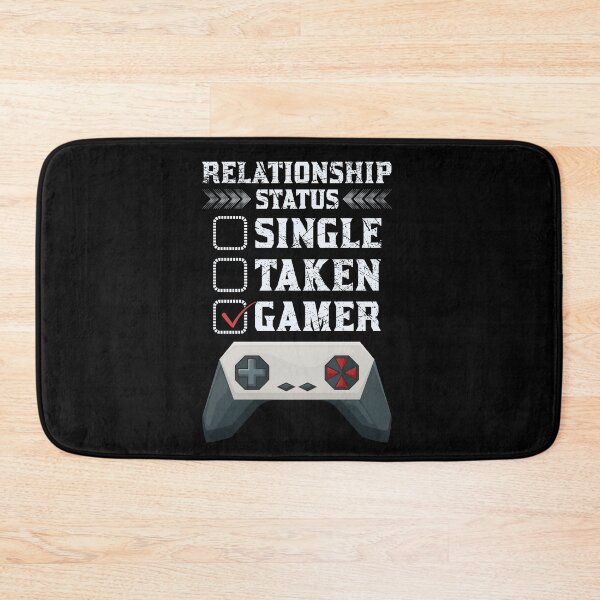 Item preview, Relationship Status Gamer designed and sold by UglyBoyDesign.