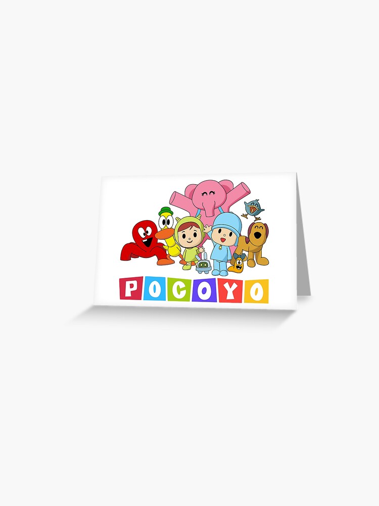 Happy Birthday Boy-Girl-Pocoyo!  Greeting Card for Sale by CharlieStrom