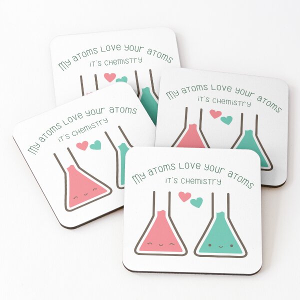 Item preview, My atoms love your atoms it’s chemistry designed and sold by Lounaadam.