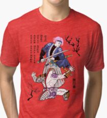 Dragon Ball Z - Future Trunks vs Frieza - 2 - Samurai Art Tri-blend T-Shirt