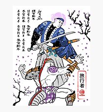 Dragon Ball Z - Future Trunks vs Frieza - 2 - Samurai Art Photographic Print