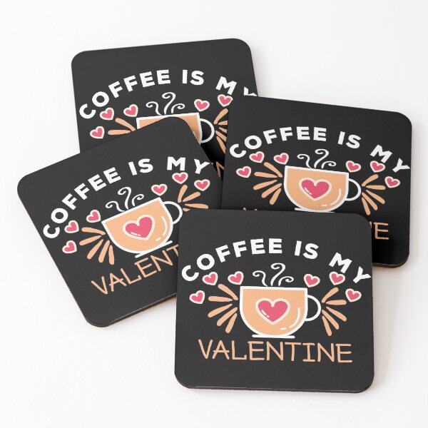 Item preview, coffee is my valentine designed and sold by Yanbus.