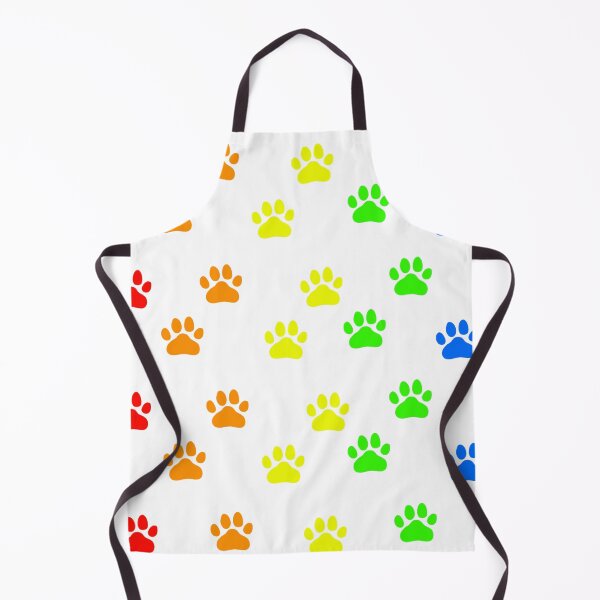 Item preview, Rainbow Puppy Paws (white background) designed and sold by Ollivarboi.