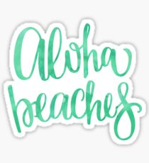 Aloha Beaches Sticker