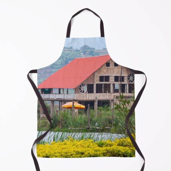 Item preview, Wooden Building on Lake Bunyonyi, Uganda designed and sold by SafariByMarisa.