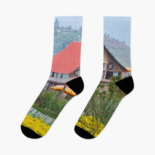 Item preview, Wooden Building on Lake Bunyonyi, Uganda designed and sold by SafariByMarisa.