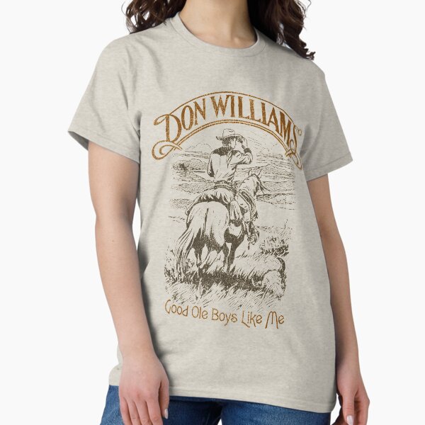 Vista previa del artículo con la obra «Don Williams Classic Country Icon Tribute», diseñado y vendido por ourkid.