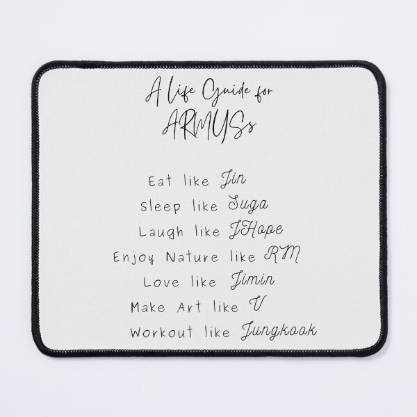 Item preview, LIFE GUIDE FOR ARMYs designed and sold by PurpleTee.