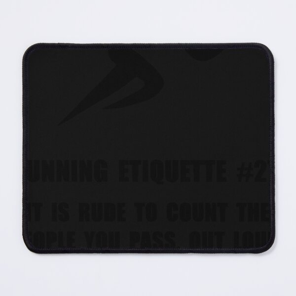 Item preview, Running Etiquette Essential T-Shirt.png designed and sold by ChristinaTod.