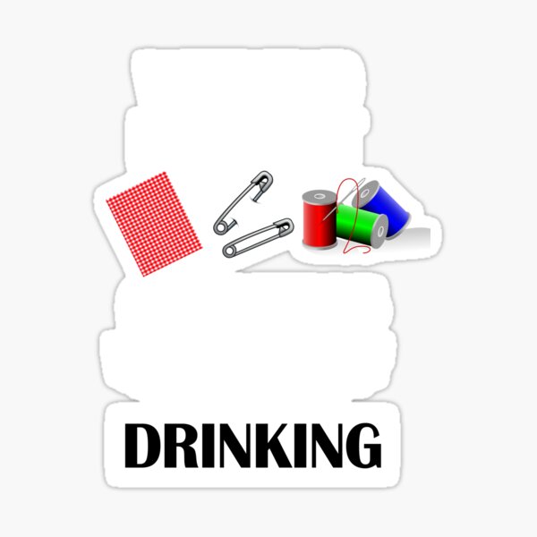Aperçu de l'œuvre Quilting and Drinking Shirt créée et vendue par jimwest001.