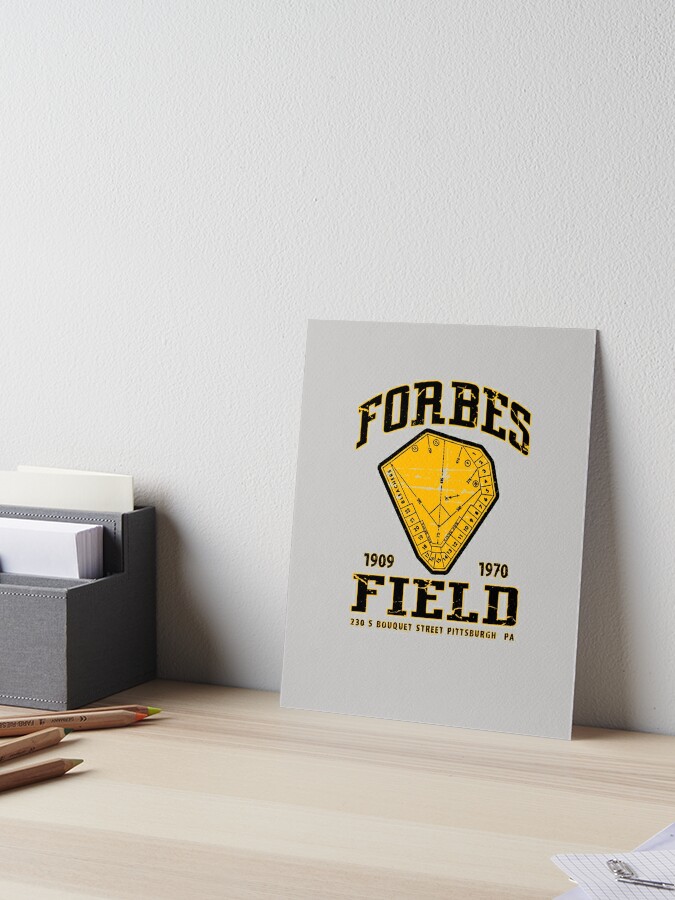 on Demand Forbes Field Pittsburgh Unisex Retro T-Shirt Black / S