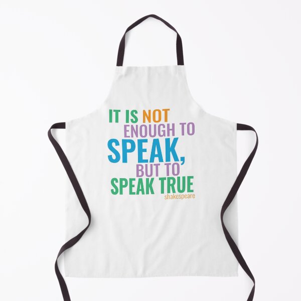 Item preview, Famous Quotes - It Is Not Enough to Speak designed and sold by theblueofmyeye.