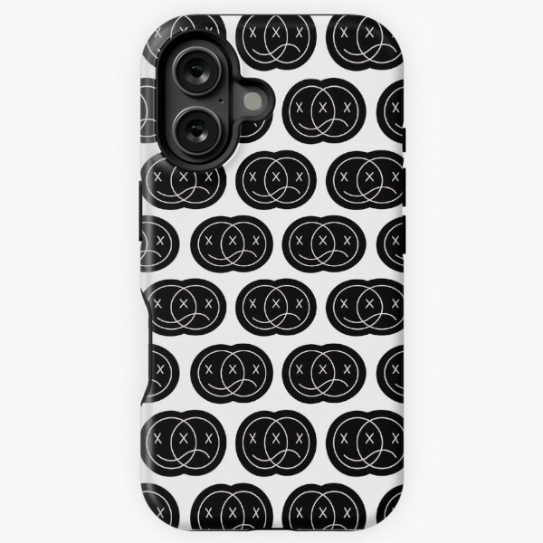 Item preview, happy sad face pattern designed and sold by sydneycaron.
