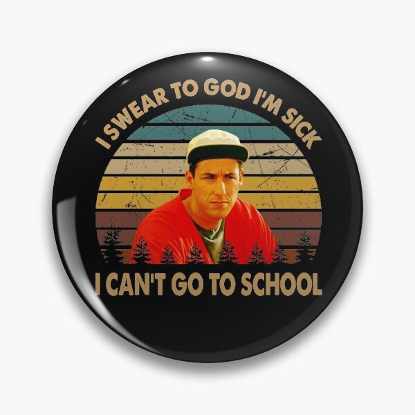 Item preview, I swear to god i'm sick, i can't go to school poster designed and sold by LeoCastro1860.