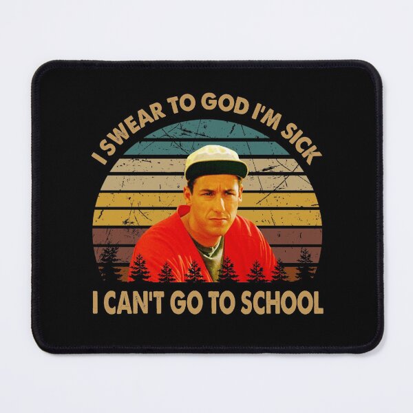 Item preview, I swear to god i'm sick, i can't go to school poster designed and sold by LeoCastro1860.