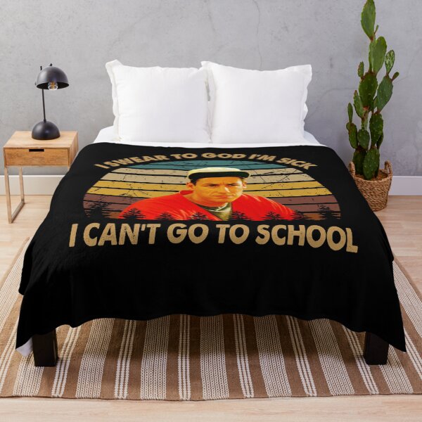 Item preview, I swear to god i'm sick, i can't go to school poster designed and sold by LeoCastro1860.