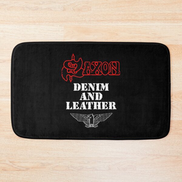 Item preview, Saxon  Denim and Leather Classic Old School Heavy Metal NWOBHM designed and sold by Studio1980.