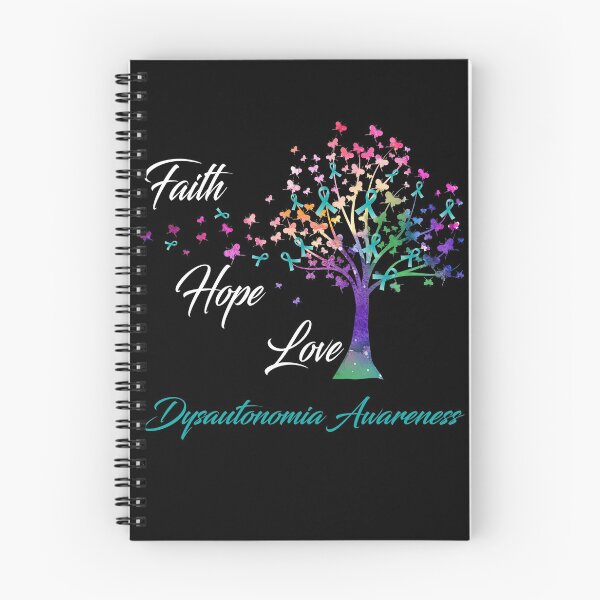 Item preview, Ribbon Tree Faith Hope Love Dysautonomia Awareness designed and sold by Tadmab.