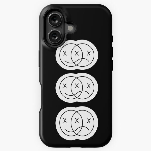 Item preview, inverted happy sad faces designed and sold by sydneycaron.