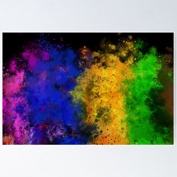 Item preview, Abstract Art Pure Colors designed and sold by aylastyle.