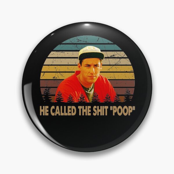 Item preview, He called the shit 'poop' Billy Madison character poster designed and sold by LeoCastro1860.