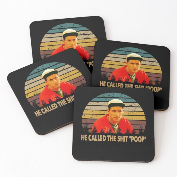 Item preview, He called the shit 'poop' Billy Madison character poster designed and sold by LeoCastro1860.