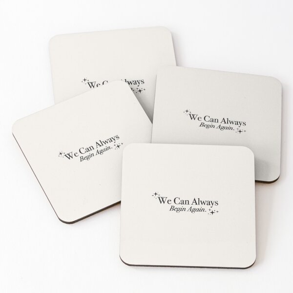 Item preview, We Can Always Begin Again - B&W Cosmic designed and sold by danielalorenzo.