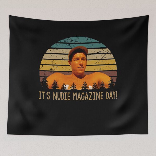 Item preview, It's nudie magazine day poster designed and sold by LeoCastro1860.