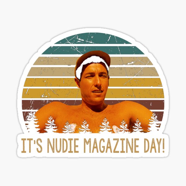 Vista previa del artículo con la obra «Es el cartel del día de la revista nudie.», diseñado y vendido por LeoCastro1860.
