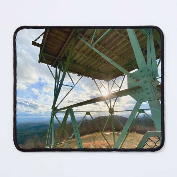 Item preview, New Year’s Day firetower in NC  designed and sold by WanderlustRD.