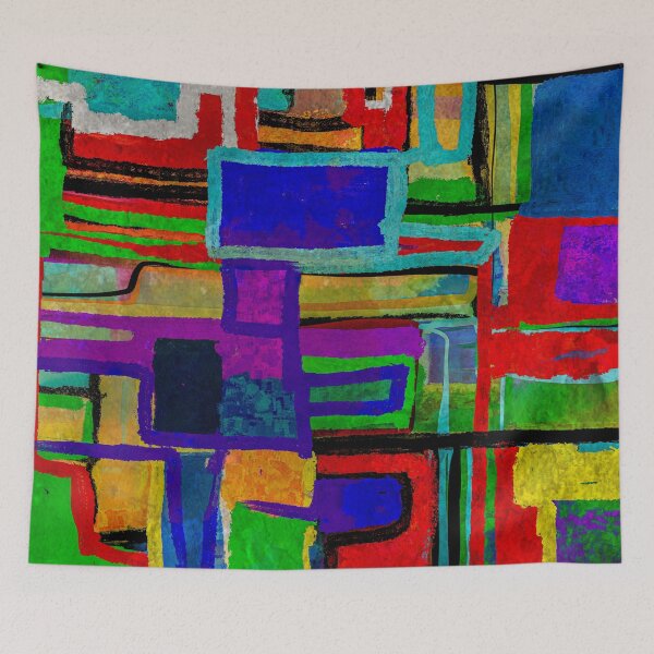 Item preview, Color blocked designed and sold by Artpiphany.