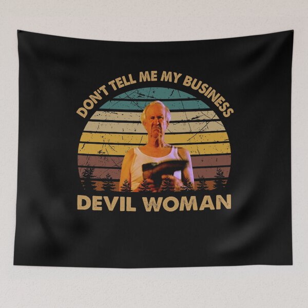 Item preview, Don't tell me my business devil woman poster designed and sold by LeoCastro1860.