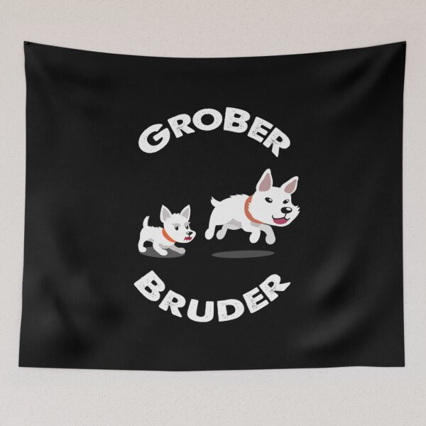 Item preview, Bruder T-ShirtKinder Großer Bruder Geschenkidee Hund Hündchen designed and sold by DownConer.