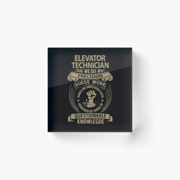 Item preview, Elevator Technician T Shirt - We Do Precision Job Gift Item Tee designed and sold by paneczkopat.