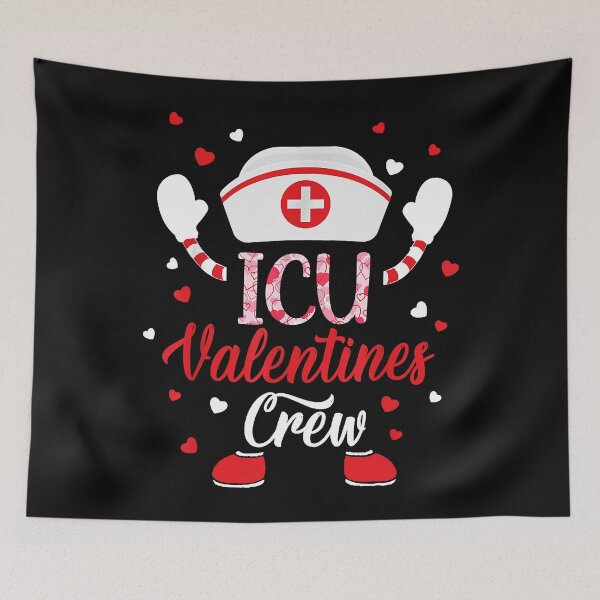 Item preview, ICU Valentines Day Nurse Crew designed and sold by spherevilla.