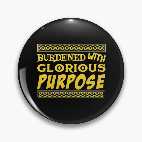Item preview, Loki T-ShirtBurdened With Glorious Purpose designed and sold by DownConer.