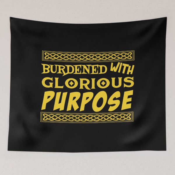 Item preview, Loki T-ShirtBurdened With Glorious Purpose designed and sold by DownConer.