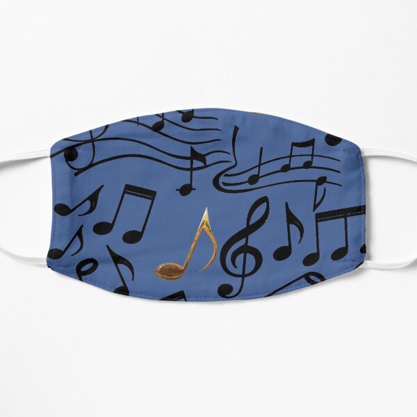I Love Music Flat Mask