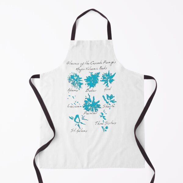 Item preview, Glaciers of the Cascade Range's Major Volcanic Peaks designed and sold by Corrie Mick.
