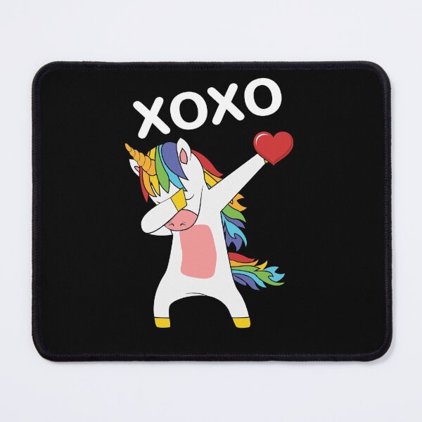 Item preview, Valentines Day Dabbing Unicorn - XOXO Hearts designed and sold by NadyaCC.