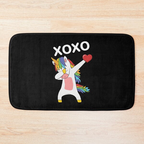 Item preview, Valentines Day Dabbing Unicorn - XOXO Hearts designed and sold by NadyaCC.