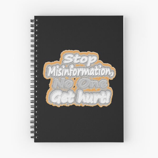 Item preview, Cute Artwork Design About "Stop Misinformation". Buy Now! designed and sold by Health And Fitness Posts e-Store.